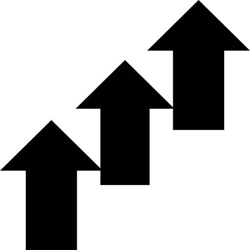 Up arrows